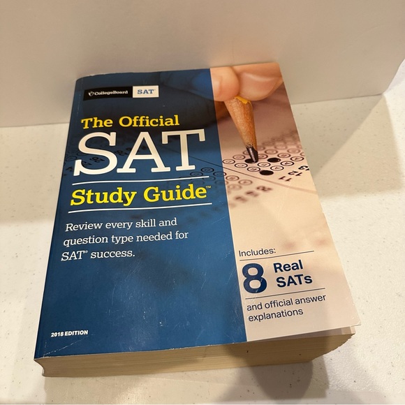 The Official Sat Study Guide Paperback 2018 Edition - Picture 2 of 7